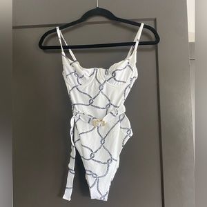 WeWoreWhat underwire one piece (S)